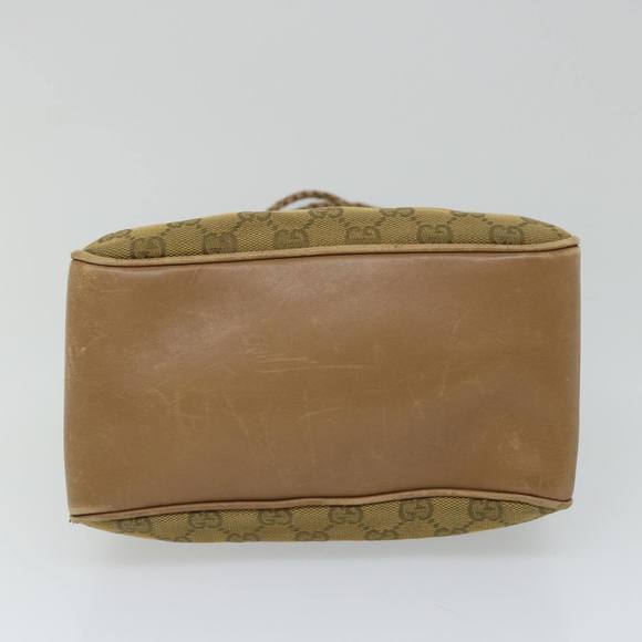 GUCCI GG Canvas Hand Bag Brown 109143 Auth 57772 - Picture 5 of 16